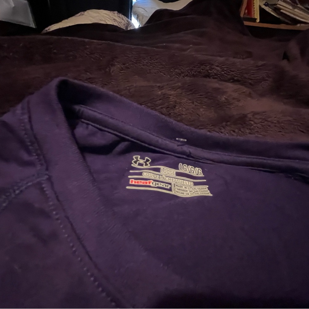 Under Armour Deep Purple Performance Tee